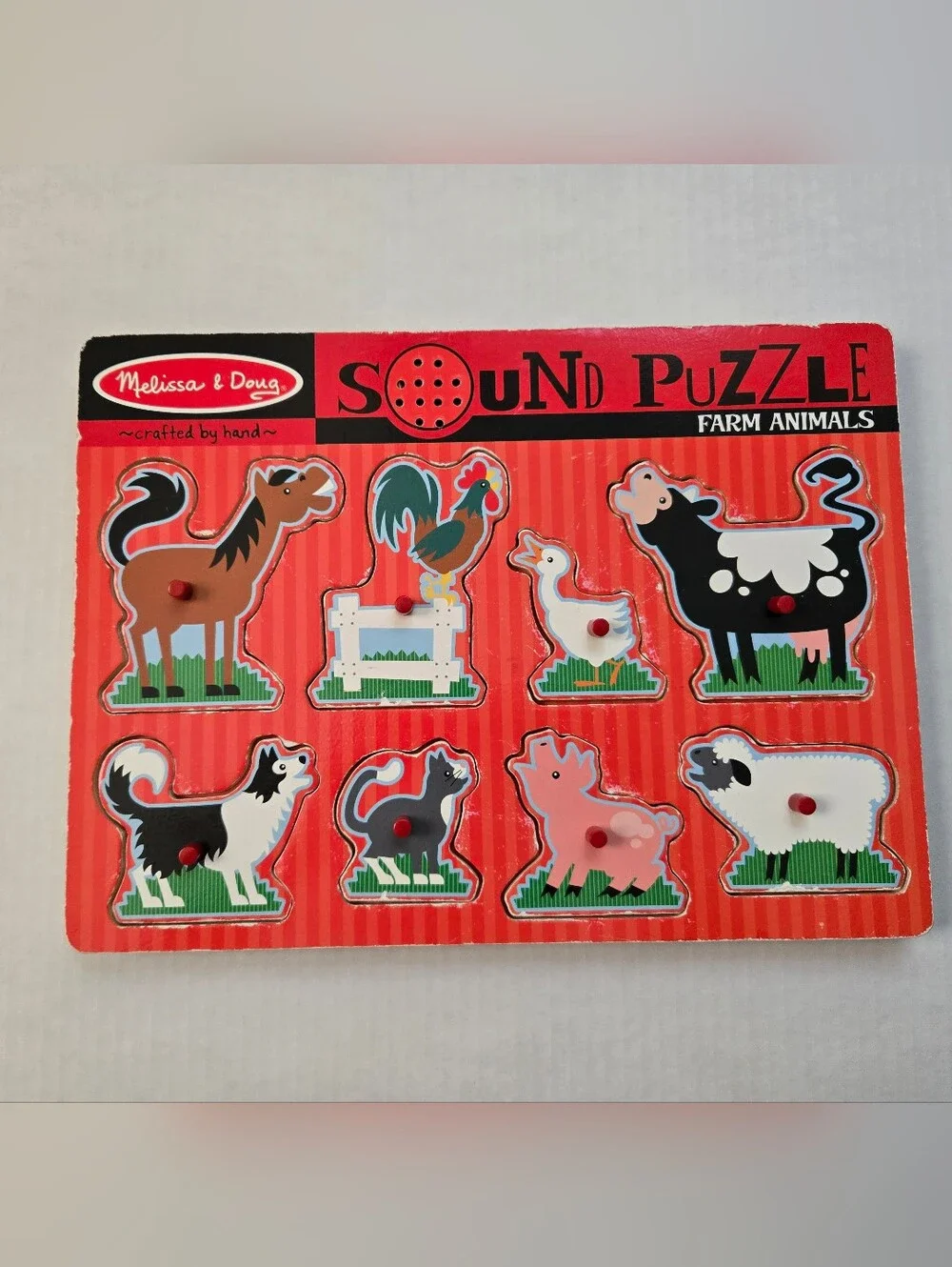 Melissa & Doug Sound Puzzle - Farm Animals